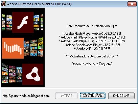 adobe flash player will not download windows xp sp3